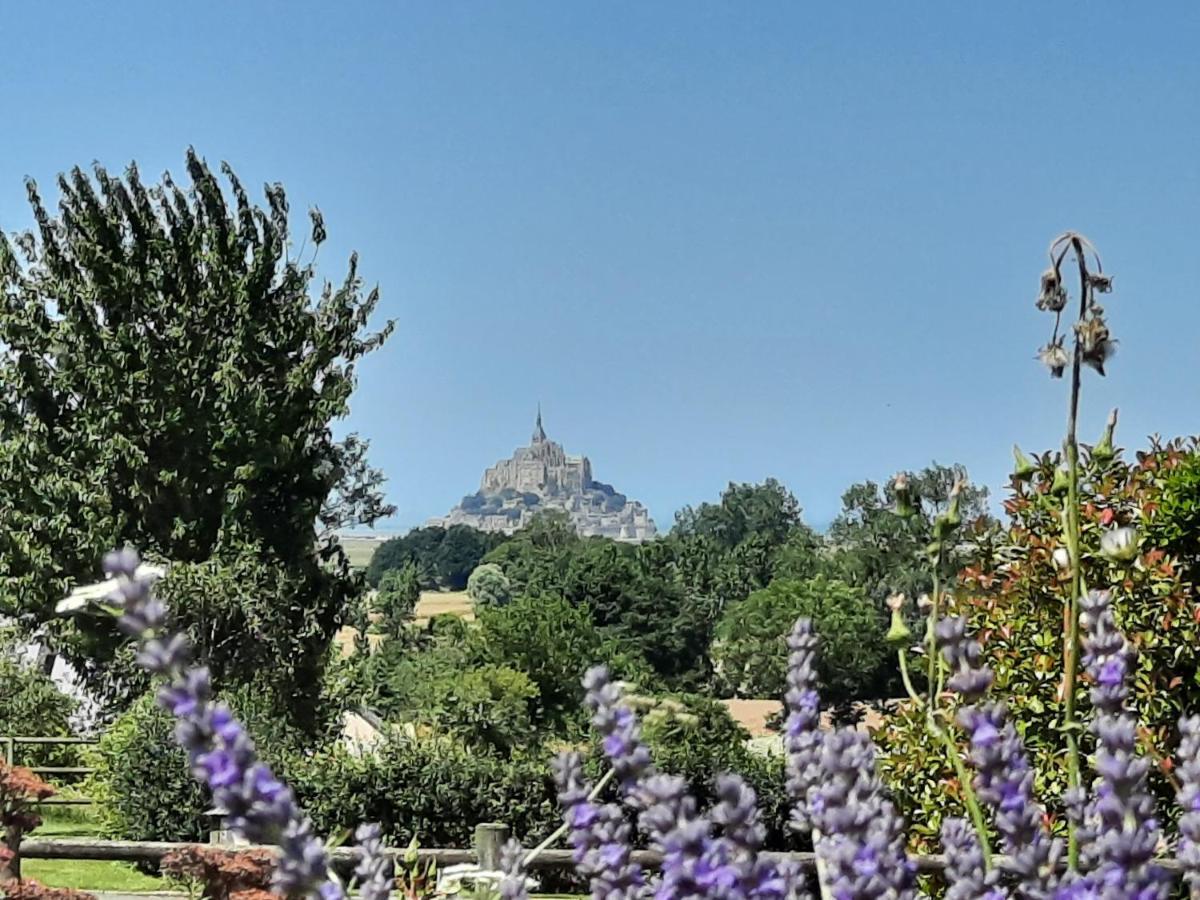 L'Aurore De La Baie, Vue Sur Le Mont-Saint-Michel Huisnes-sur-Mer 외부 사진